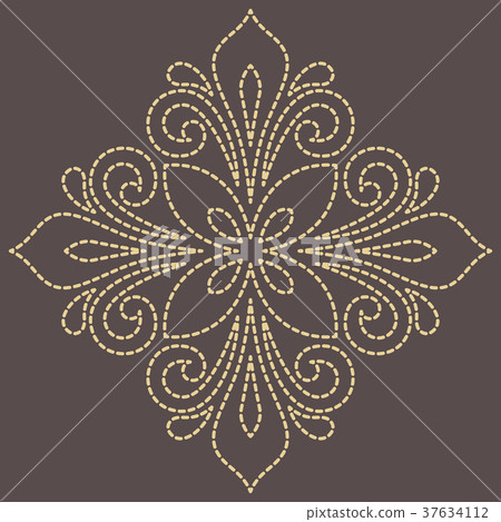Floral Vector Abstract Pattern Floral Vector Abstract Pattern 37634112
