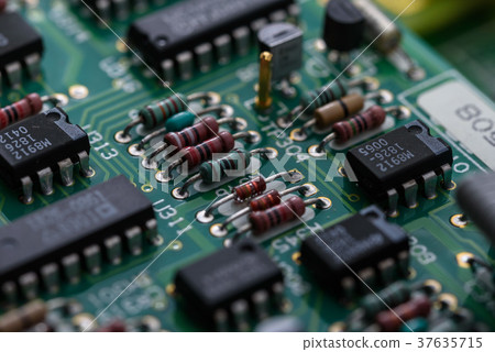 Analog electronic circuit board Analog electronic circuit board 37635715
