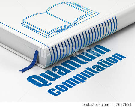 Science concept: book Book, Quantum Computation on Science concept: book Book, Quantum Computation on 37637651