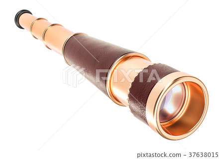 Brass Hand Held Telescope, Pirate Spyglass Brass Hand Held Telescope, Pirate Spyglass 37638015
