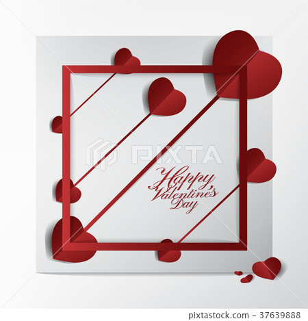 Arrow of Love Getting Card for Valentine's Day.  37639888