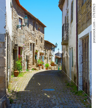 Famous Portugal village street. Monsanto Famous Portugal village street. Monsanto 37639923