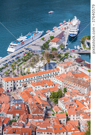 Aerial view of the Bay of Kotor Aerial view of the Bay of Kotor 37640579