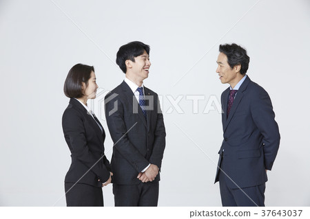 商人,女商人,韓國人 商人,女商人,韓國人 37643037