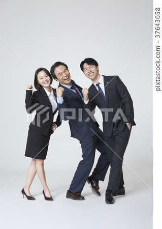 Businessman, Business Woman, Korean Businessman, Business Woman, Korean 37643058