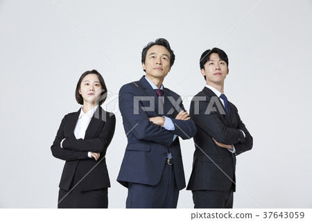 Businessman, Business Woman, Korean Businessman, Business Woman, Korean 37643059