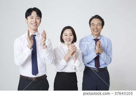 Businessman, Business Woman, Korean Businessman, Business Woman, Korean 37643103