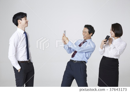 Businessman, Business Woman, Korean Businessman, Business Woman, Korean 37643173