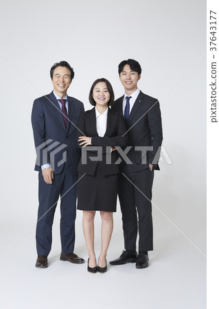 Businessman, Business Woman, Korean 37643177