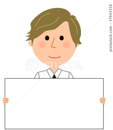 Cafe staff clerk Whiteboard 37643358