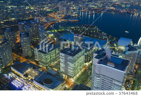 Yokohama night view 37643468