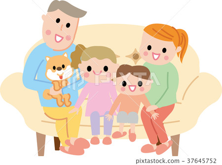 Smiling family sofa Smiling family sofa 37645752