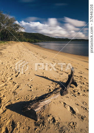 Adams beach on Stradbroke Island, Queensland 37646108