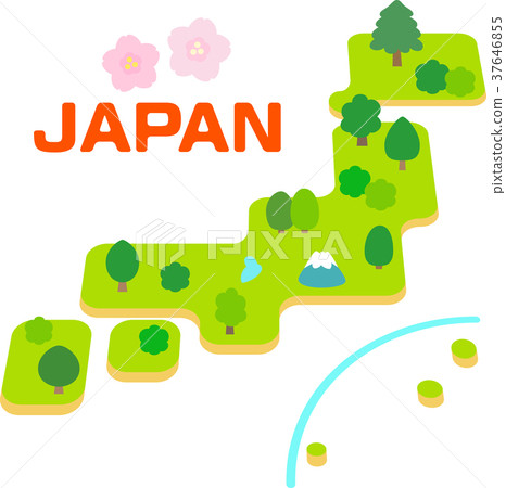 日本列島的變形的插圖 37646855