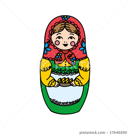 Russian dolls - matryoshka 37646899