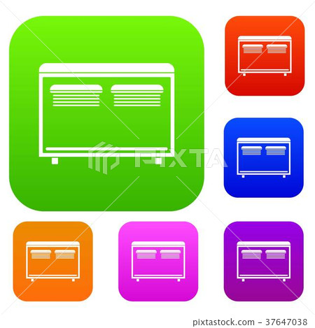 Home equipment for heating set color collection Home equipment for heating set color collection 37647038