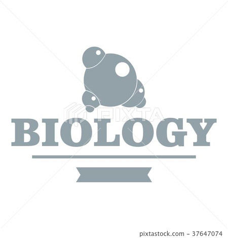 Element biology logo, simple gray style Element biology logo, simple gray style 37647074