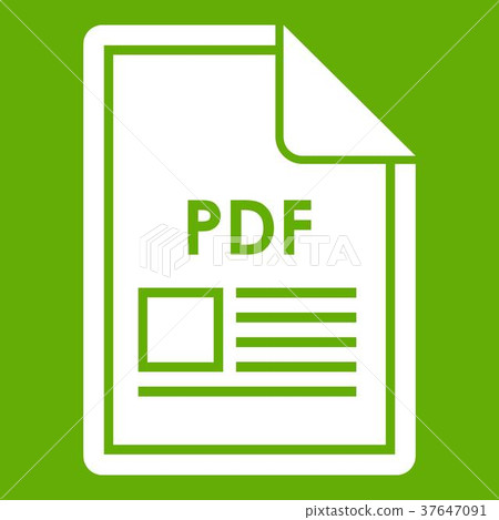 File PDF icon green 37647091