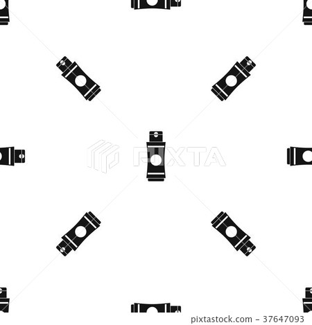 Tube of cream or gel pattern seamless black Tube of cream or gel pattern seamless black 37647093