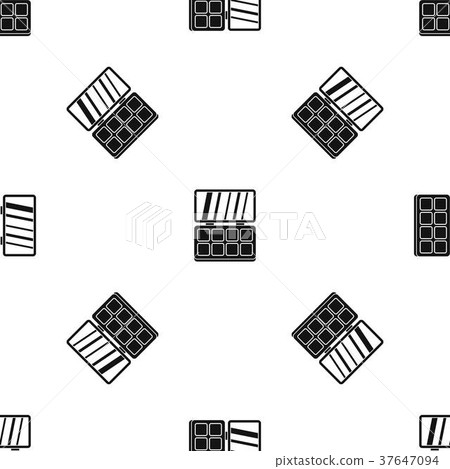 Makeup palette pattern seamless black Makeup palette pattern seamless black 37647094