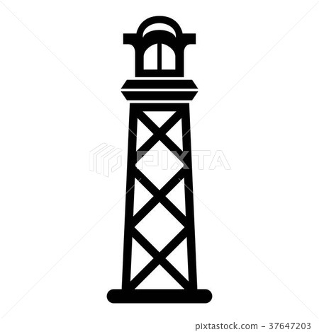 Pharos icon, simple style Pharos icon, simple style 37647203