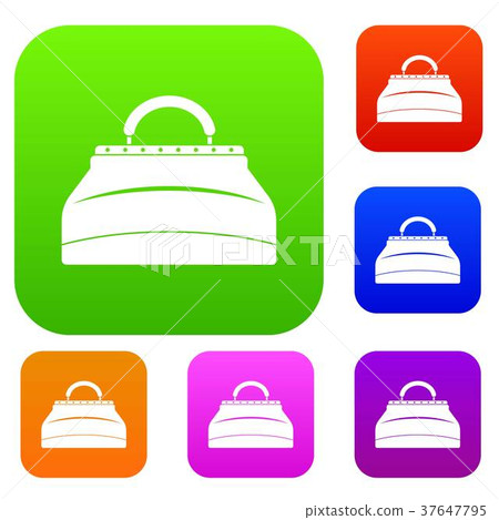 Carpetbag set color collection 37647795