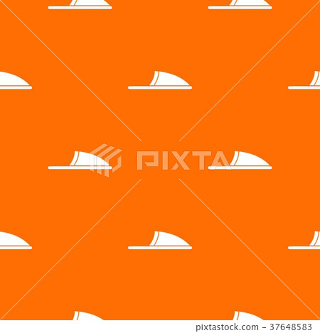 Slippers pattern seamless Slippers pattern seamless 37648583