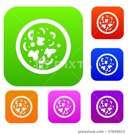 Asian hot dish set color collection 37649015