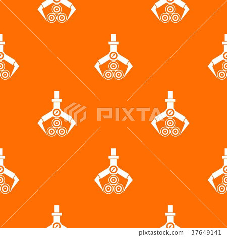 Log loader pattern seamless 37649141