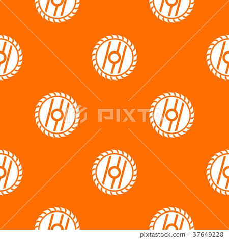 Circular saw blade pattern seamless 37649228