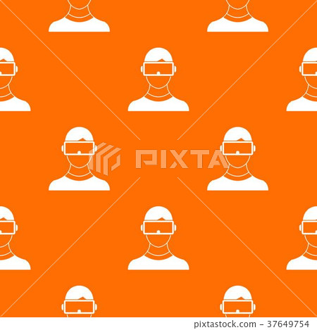 Virtual 3d reality goggles pattern seamless Virtual 3d reality goggles pattern seamless 37649754