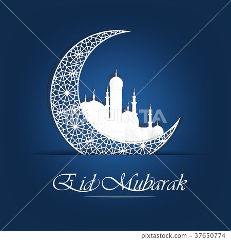 abstract holy background for eid mubarak 37650774