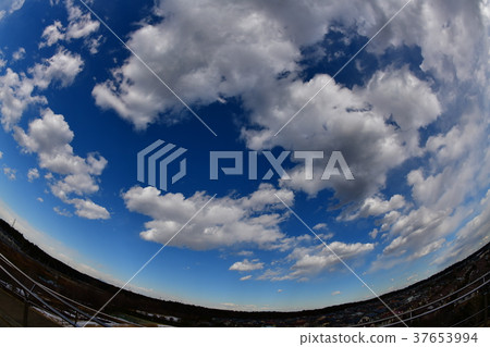 Blue sky spread park, Inzai City, Chiba Prefecture Blue sky spread park, Inzai City, Chiba Prefecture 37653994