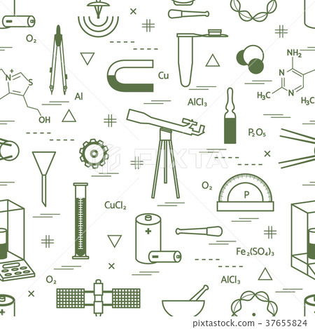 Seamless pattern with variety scientific, Seamless pattern with variety scientific, 37655824