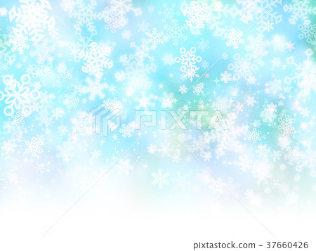 Background material snow texture - Stock Illustration [37660426] - PIXTA