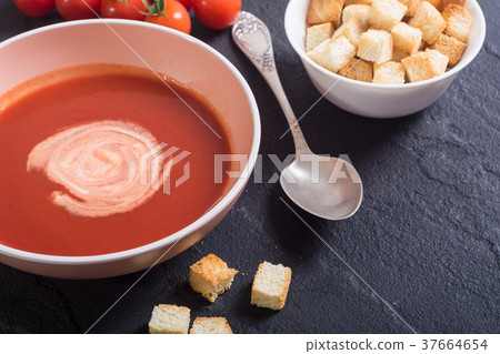Tomato cream soup Tomato cream soup 37664654