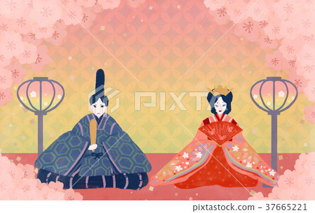 Hand-painted, Hinamatsuri 37665221