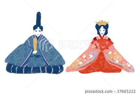 Hand-painted, Hinamatsuri 37665222