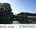 The Imperial main gate stone bridge and Fushimi oar 37665669