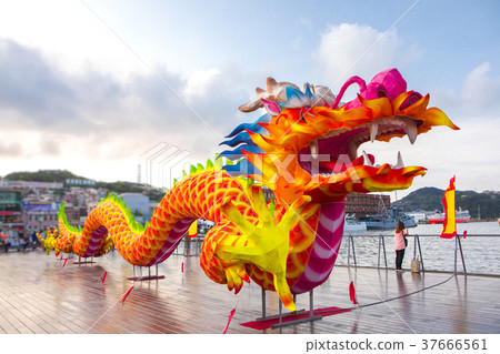 龍，燈籠，龍燈，ドラゴン、ランタン、ドラゴンライト、Dragon, lantern 37666561