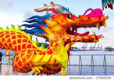 龍，燈籠，龍燈，ドラゴン、ランタン、ドラゴンライト、Dragon, lantern 37666564