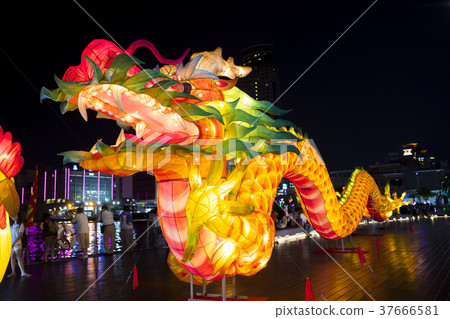 龍，燈籠，龍燈，ドラゴン、ランタン、ドラゴンライト、Dragon, lantern 37666581