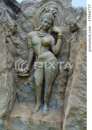 An idol of Ardhanari Nateshwar, Sant Darshan 37666737