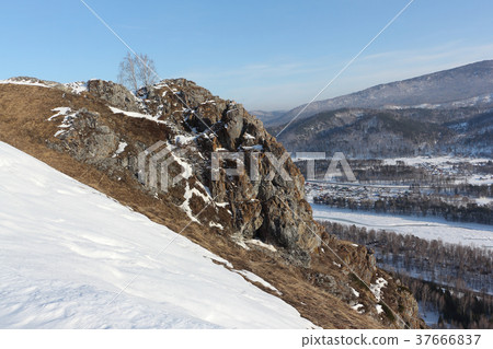 Rock of Devil's finger, Altai, Russia Rock of Devil's finger, Altai, Russia 37666837