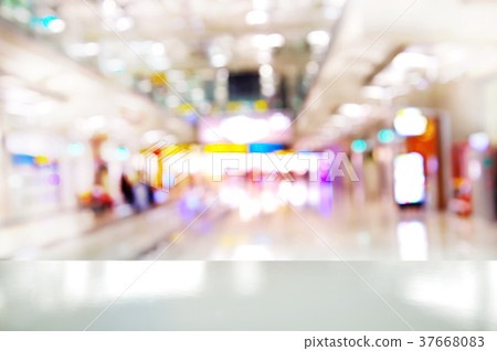 bokeh bright white light indoor city background 37668083