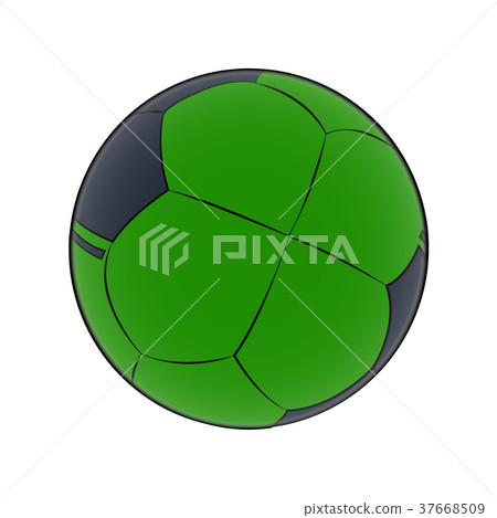 Abstract soccer object 37668509