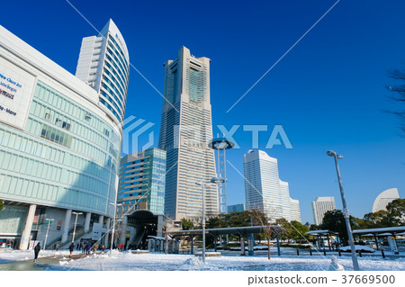 降雪橫濱港未來 37669500