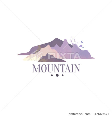 Mountain logo template, tourism, hiking and Mountain logo template, tourism, hiking and 37669875