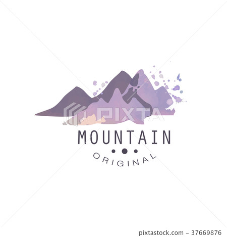 Mountain original logo, tourism, hiking and Mountain original logo, tourism, hiking and 37669876