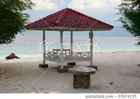 Seascape of Gili Islands in Indonesia 37674155